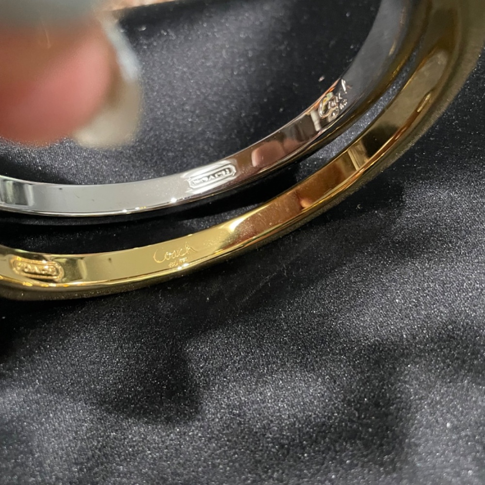 Coach bangle set - Picture 2 of 4